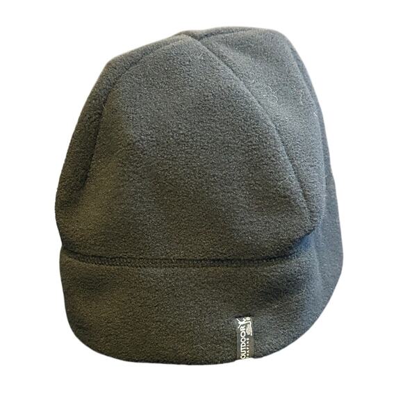 Outdoor Shaping Black Fleece Unisex Beanie One Size - Picture 1 of 4